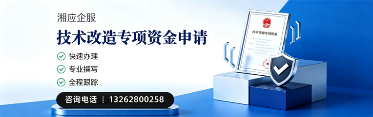 扬州技术改造专项资金申报服务