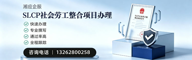 扬州SLCP社会劳工整合项目申报服务