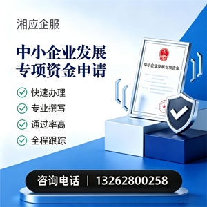 扬州中小企业发展专项资金申报服务