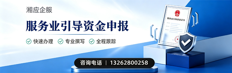 扬州服务业引导资金申报服务