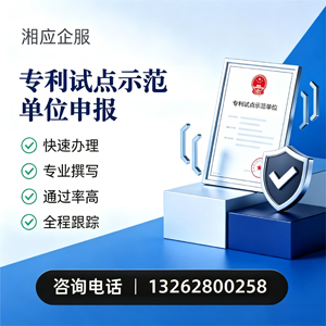 扬州专利试点示范单位申报服务