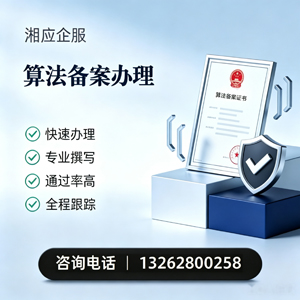 扬州算法备案申报服务