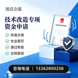 扬州技术改造专项资金申报服务